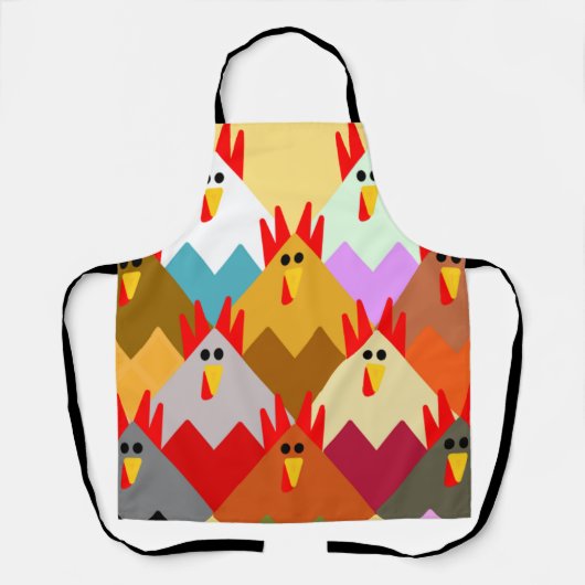 Inspiriert Hühner  Schürze (Vorderseite)