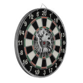 Inspiriert Jagdlodge-Dekor Dartscheibe (Vorderseite Links)