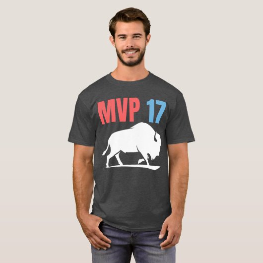 Inspiriert Josh Allen MVP TShirt für Bills Fan (Vorne ganz)
