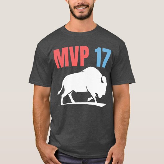 Inspiriert Josh Allen MVP TShirt für Bills Fan (Vorderseite)