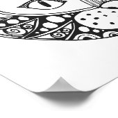 Inspiriert Katze 2 Poster (Ecke)