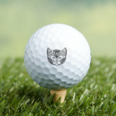 Inspiriert Katze Golfball (Insitu T-Shirt)