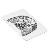 Inspiriert Katze Magnet (Rechte Seite)