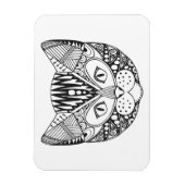 Inspiriert Katze Magnet (Vertikal)