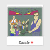 inspiriert Klassenkameraden Aufkleber (Blatt)