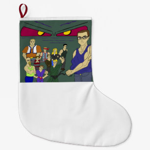 inspiriert Klassenkameraden Großer Weihnachtsstrumpf