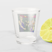inspiriert Klassenkameraden Schnapsglas (Rückseite)