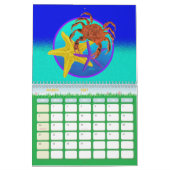 Inspiriert Kunstwerk im Ozean - Mittelkalender Kalender (Mär 2027)