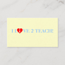 Inspiriert Lehrer Lehrmotto Tutor Visitenkarte