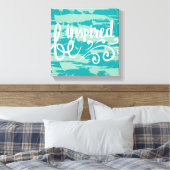 Inspiriert Leinwanddruck (Insitu (Schlafzimmer))