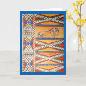 Inspiriert Löwe Karte (Gelbe Blume)