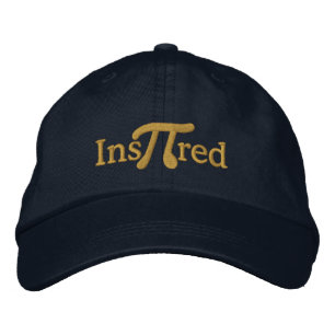 Inspiriert mit Pi Bestickte Baseballkappe