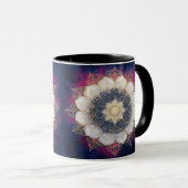 Inspiriert Mode, Mandala Tasse (VorderseiteRechts)