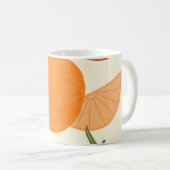 Inspiriert: Moderne Abstrakte Formen Kaffeetasse (VorderseiteRechts)