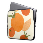 Inspiriert: Moderne Abstrakte Formen Laptopschutzhülle (Vorderseite Links)