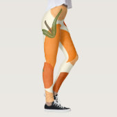 Inspiriert: Moderne Abstrakte Formen Leggings (Rechts)