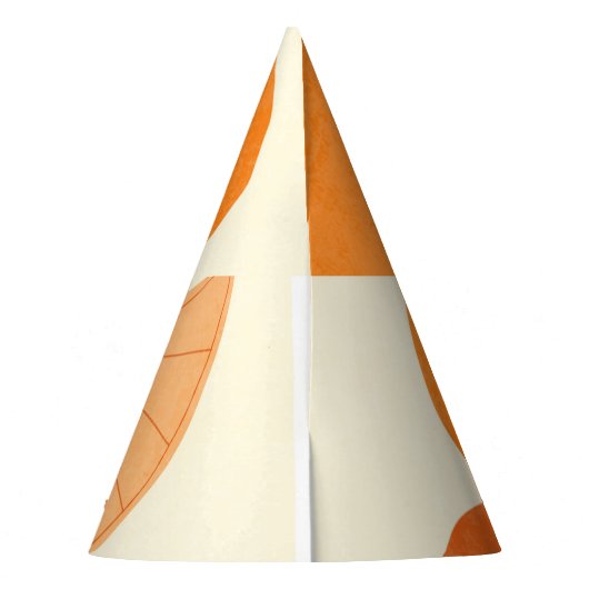 Inspiriert: Moderne Abstrakte Formen Partyhütchen (Rückseite)