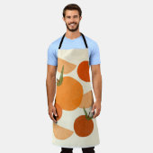 Inspiriert: Moderne Abstrakte Formen Schürze (Getragen)