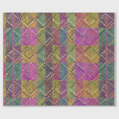 Inspiriert Muscheltuch | Ankara Style Beautiful Geschenkpapier (Flach)