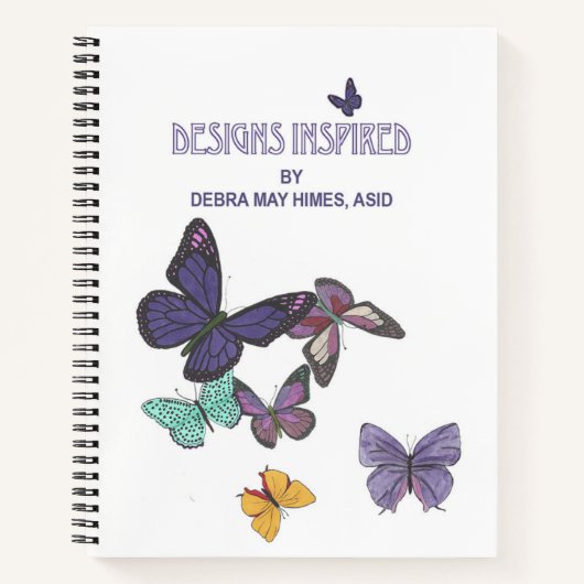 Inspiriert Notebook-Designs Notizblock (Vorderseite)