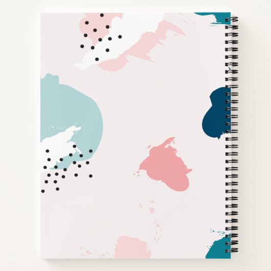 Inspiriert Notebook Notizblock (Rückseite)