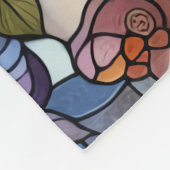 Inspiriert Owl gestanztes Glas Fleecedecke (Ecke)