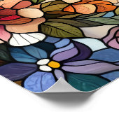 Inspiriert Owl gestanztes Glas Poster (Ecke)