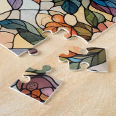 Inspiriert Owl gestanztes Glas Puzzle (Seite)