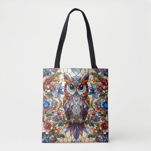 Inspiriert Owl gestanztes Glas Tasche (Vorderseite)