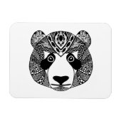 Inspiriert Panda Magnet (Horizontal)