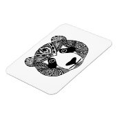Inspiriert Panda Magnet (Linke Seite)
