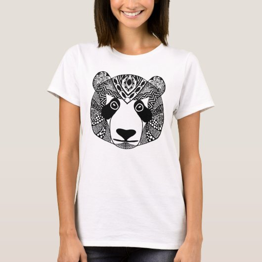Inspiriert Panda T-Shirt (Vorderseite)