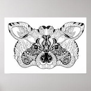 Inspiriert Raccoon 2 Poster
