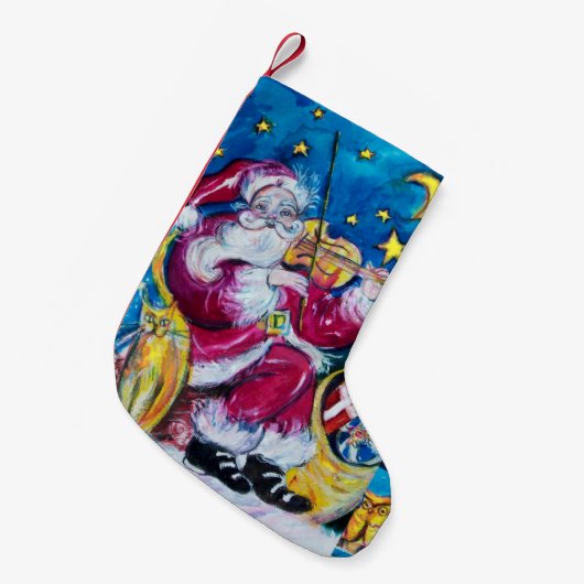 INSPIRIERT SANTA KLEINER WEIHNACHTSSTRUMPF (Vorderansicht (hängend))