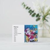 INSPIRIERT SANTA VISITENKARTE (Stehend Vorderseite)