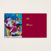 INSPIRIERT SANTA Weihnachtsnachtsnacht Rotes Blau (Vorderseite)