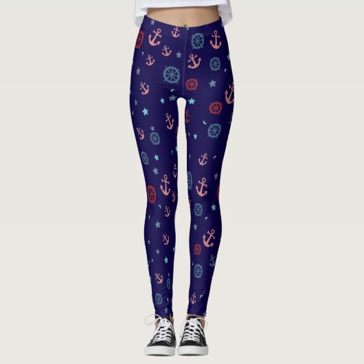 Inspiriert Schiff Leggings (Vorderseite)