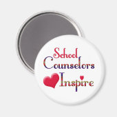 Inspiriert Schulberater Magnet (Vorderseite/Rückseite)