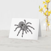 Inspiriert Spider Karte (Gelbe Blume)