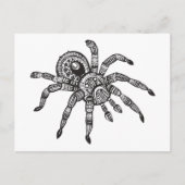 Inspiriert Spider Postkarte (Vorderseite)
