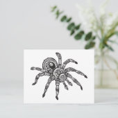 Inspiriert Spider Postkarte (Stehend Vorderseite)