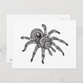 Inspiriert Spider Postkarte (Vorne/Hinten)