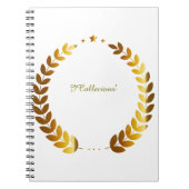 Inspiriert Spiral Foto Notebook Notizblock (Vorderseite)