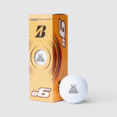 Inspiriert Stammes Panda Golfball (Verpackungen)