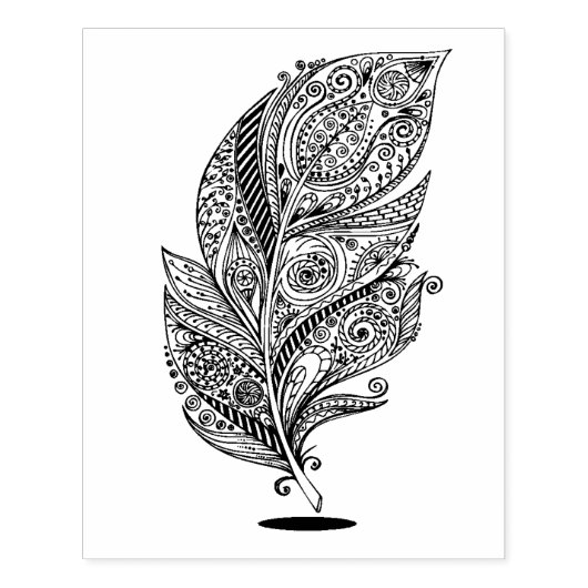 Inspiriert Stammesfresser Gummistempel (Prägung)