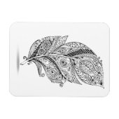 Inspiriert Stammesfresser Magnet (Horizontal)