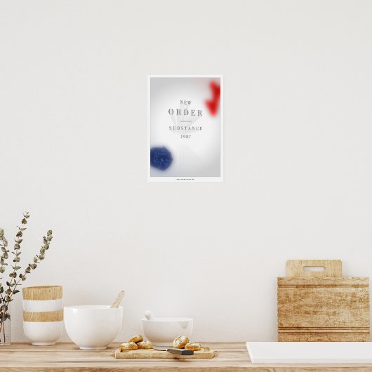 Inspiriert Stoff Poster (Küche)