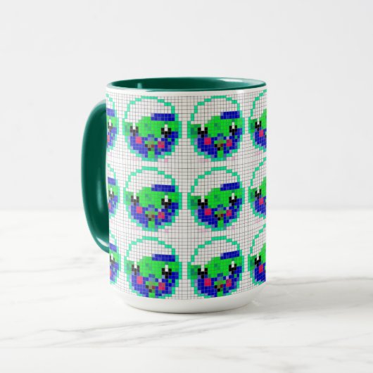 Inspiriert Tasse Bleibe (Vorderseite Links)