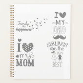 Inspiriert Textanzeige-Design Planer (Vorderseite)