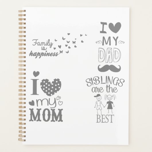 Inspiriert Textanzeige-Design Planer (Vorderseite)